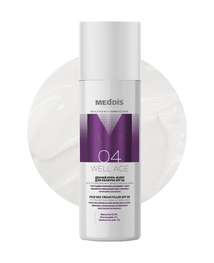 Денний крем-філер для обличчя SPF 30 Meddis Well Age, 50 мл